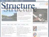 Structure: WordPress Theme
