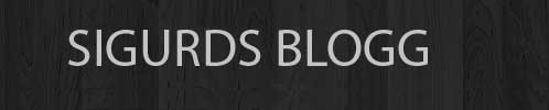 Sigurds Blogg