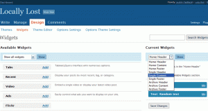 Widget Panel Widget Panel
