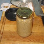 Sealed Nut Butter Jar