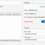 Custom Classes: WordPress Plugin