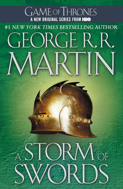 A Storm of Swords book cover.