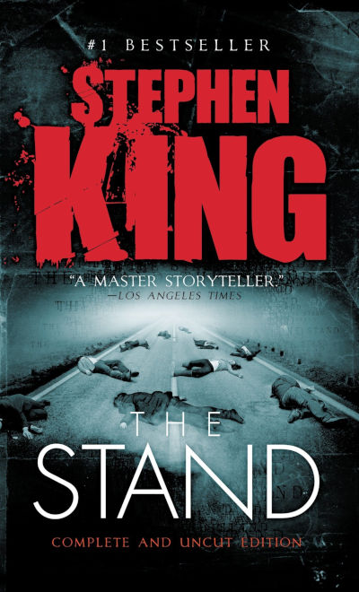 Cover the Stephen King’s novel The Stand.
